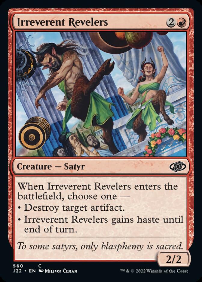 Irreverent Revelers [Jumpstart 2022] Magic: The Gathering