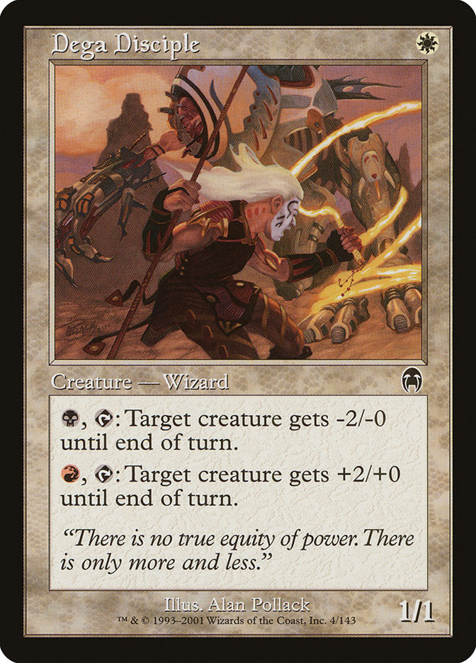 Dega Disciple [Apocalypse] Magic: The Gathering