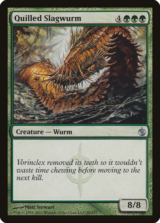 Quilled Slagwurm [Mirrodin Besieged] Magic: The Gathering