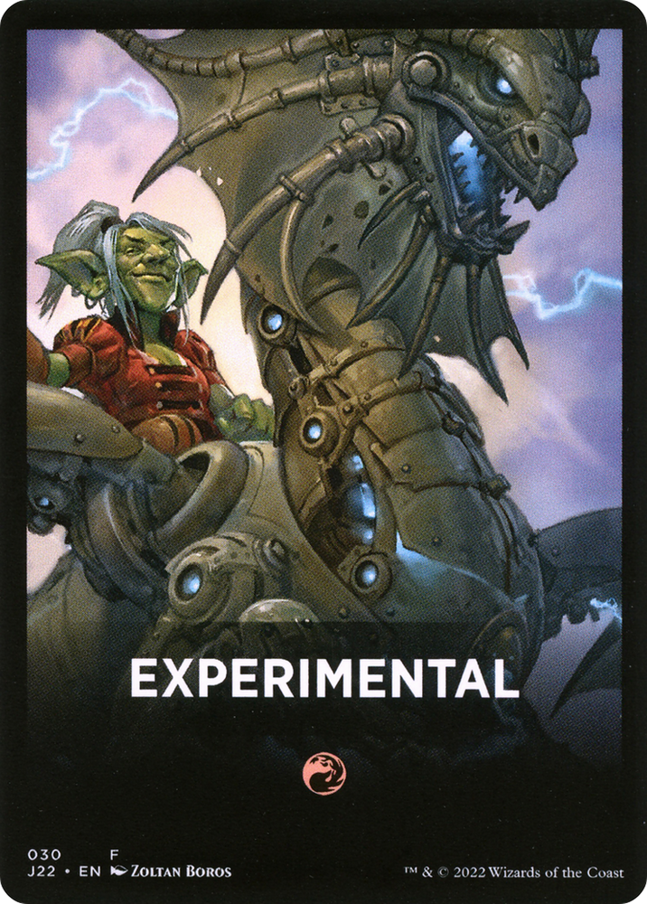 Experimental Theme Card [Jumpstart 2022 Front Cards] Magic: The Gathering
