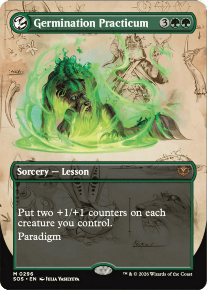 Germination Practicum (Borderless) [Secrets of Strixhaven]