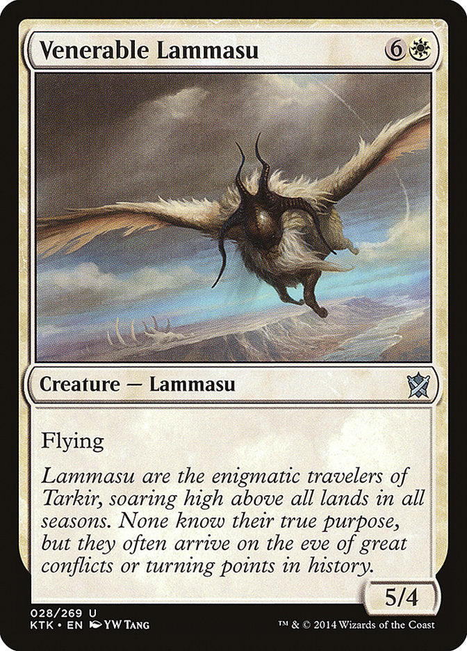 Venerable Lammasu [Khans of Tarkir] Magic: The Gathering