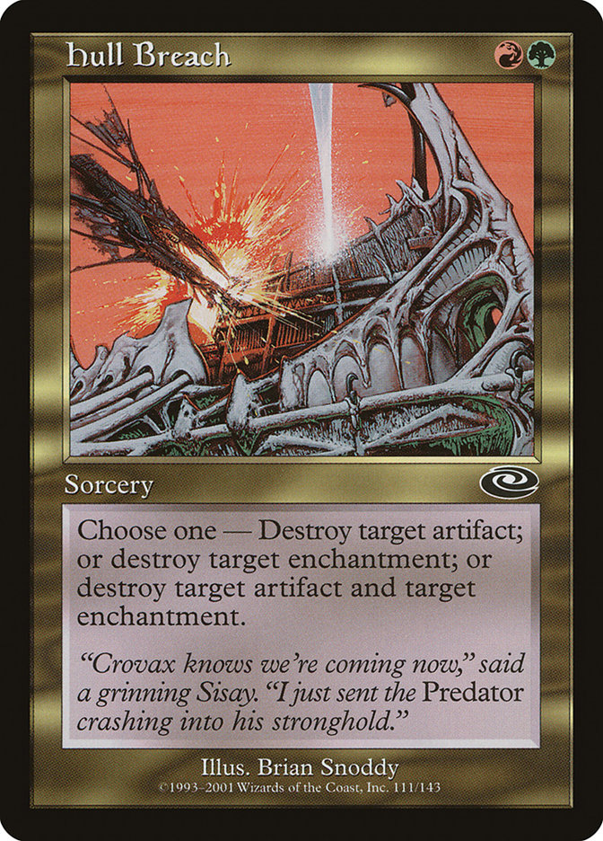 Hull Breach [Planeshift] Magic: The Gathering