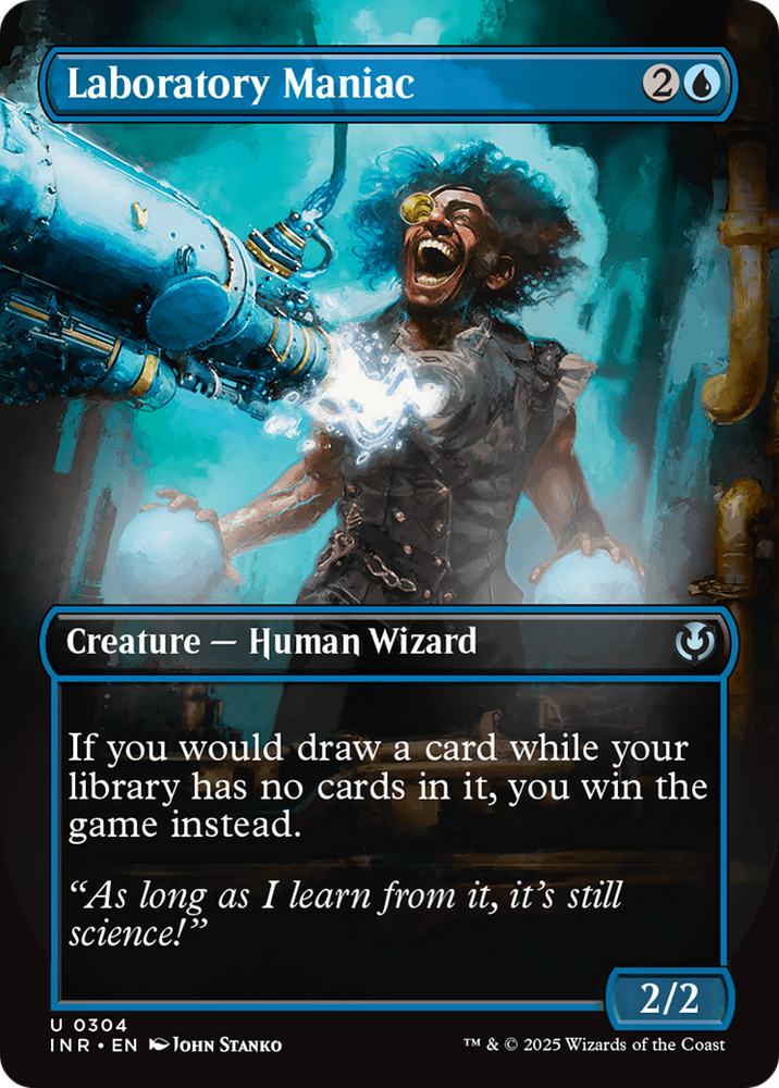 Laboratory Maniac (Borderless) [Innistrad Remastered] Magic: The Gathering
