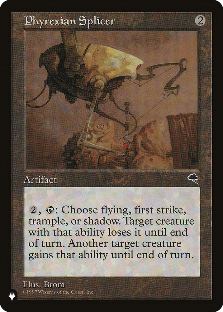 Phyrexian Splicer [The List] Magic: The Gathering