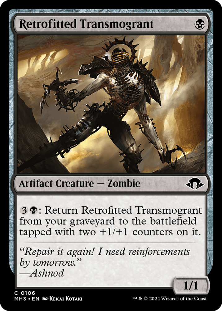 Retrofitted Transmogrant [Modern Horizons 3] Magic: The Gathering