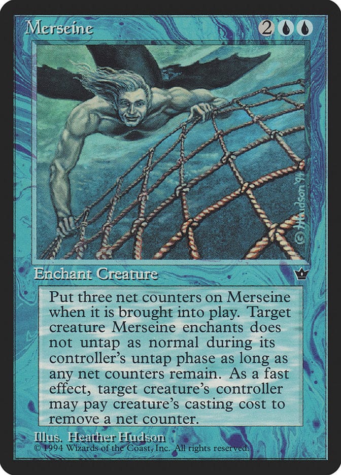 Merseine (Heather Hudson) [Fallen Empires] Magic: The Gathering