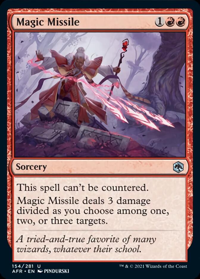 Magic Missile [Dungeons & Dragons: Adventures in the Forgotten Realms] Magic: The Gathering