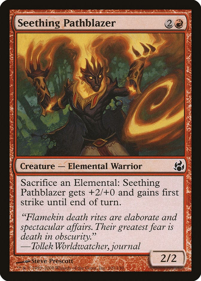 Seething Pathblazer [Morningtide] Magic: The Gathering