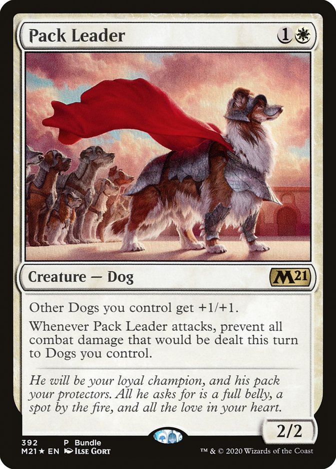Pack Leader (392) [Core Set 2021 Promos] Magic: The Gathering