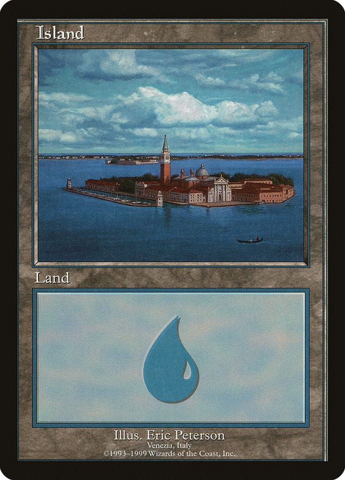Island (7) [European Land Program] Magic: The Gathering