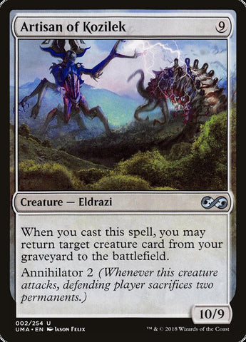 Artisan of Kozilek [Ultimate Masters] Magic: The Gathering