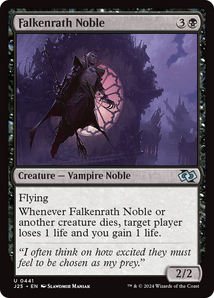 Falkenrath Noble [Foundations Jumpstart] Magic: The Gathering