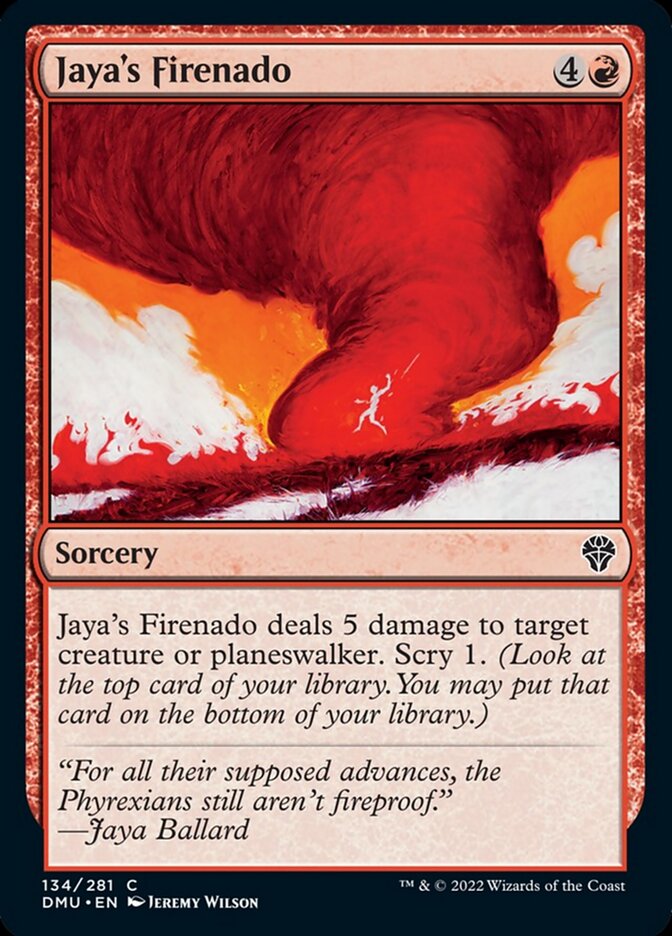 Jaya's Firenado [Dominaria United] Magic: The Gathering