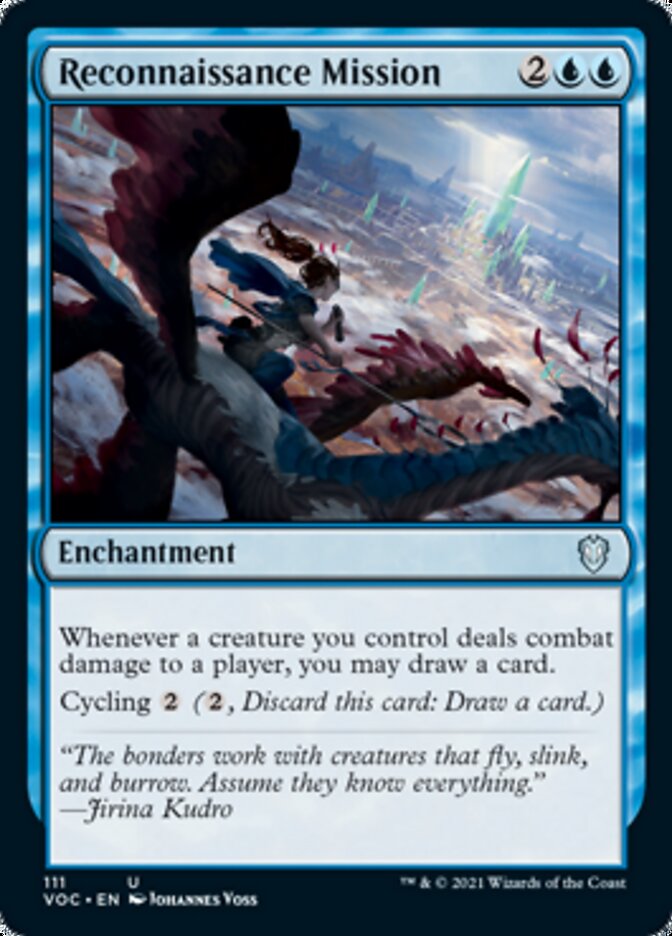 Reconnaissance Mission [Innistrad: Crimson Vow Commander] Magic: The Gathering