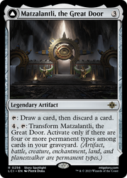 Matzalantli, the Great Door // The Core [The Lost Caverns of Ixalan] Magic: The Gathering