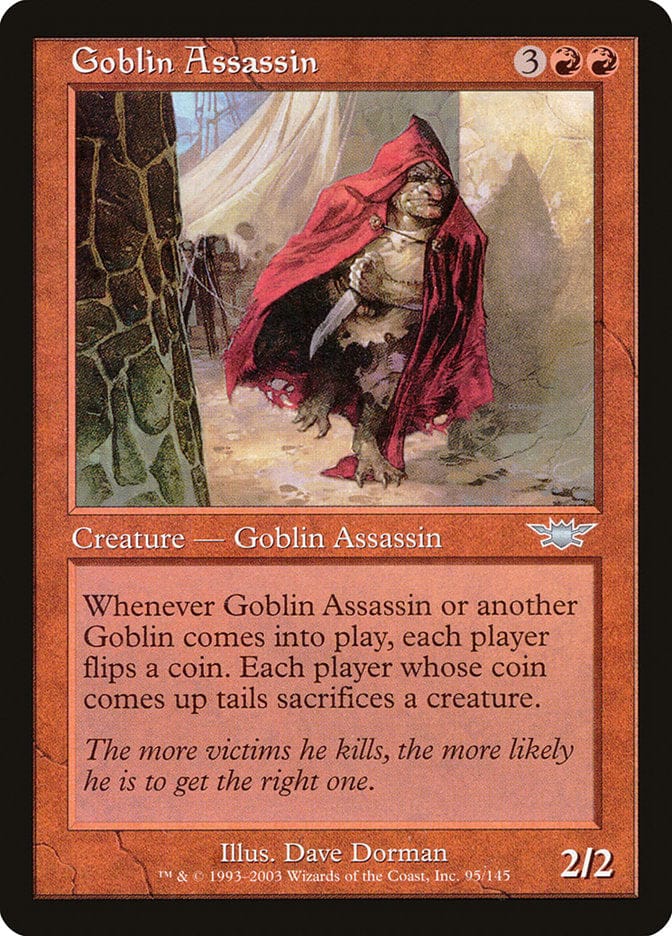 Goblin Assassin [Legions] Magic: The Gathering