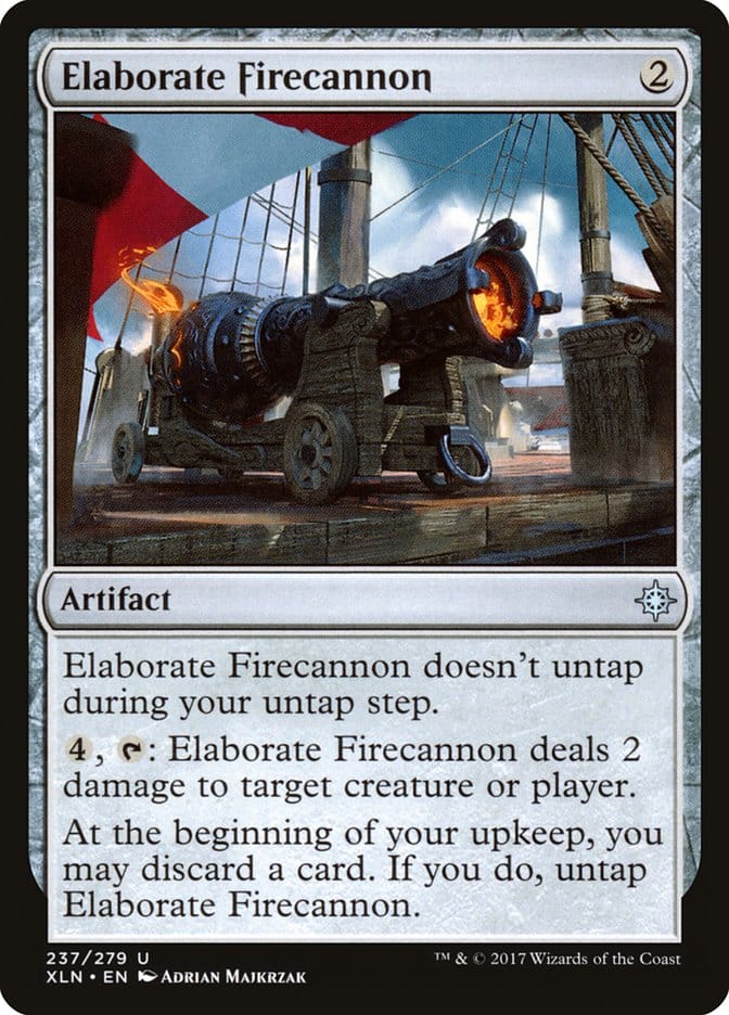 Elaborate Firecannon [Ixalan] Magic: The Gathering