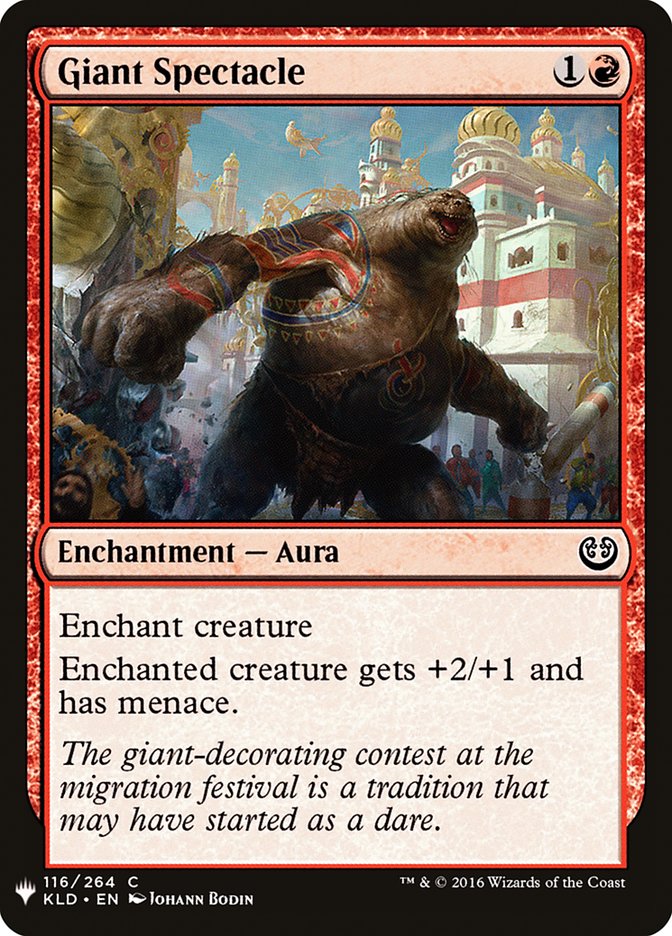Giant Spectacle [Mystery Booster] Magic: The Gathering