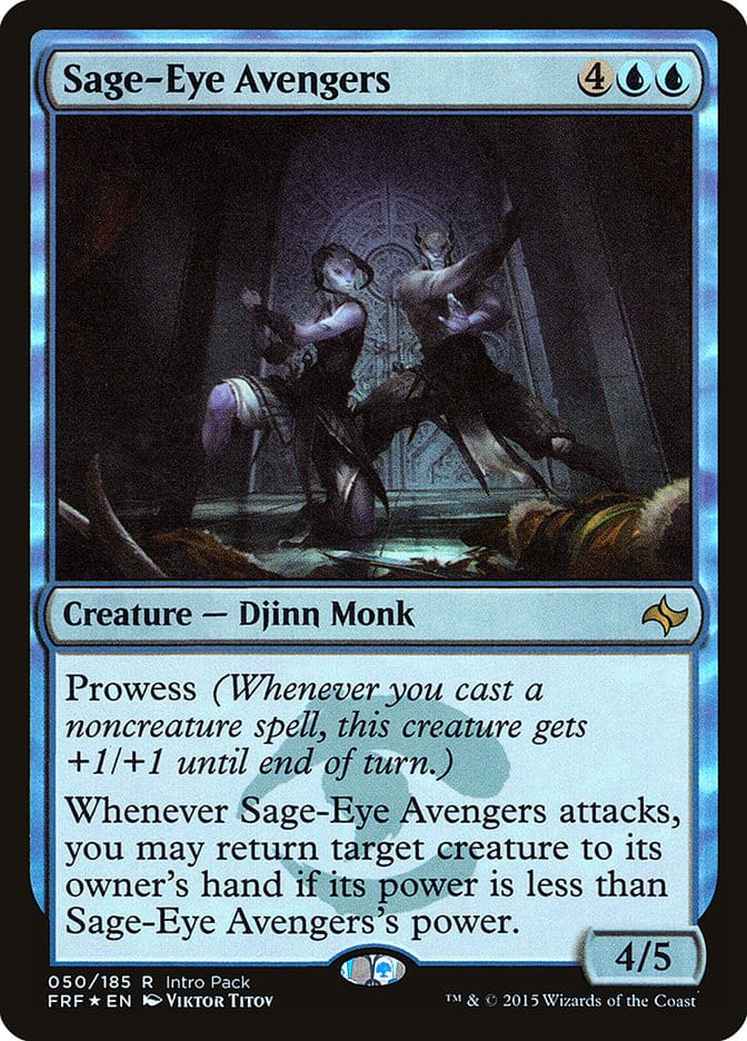 Sage-Eye Avengers (Intro Pack) [Fate Reforged Promos] Magic: The Gathering