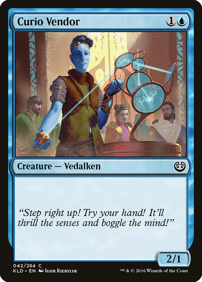 Curio Vendor [Kaladesh] Magic: The Gathering