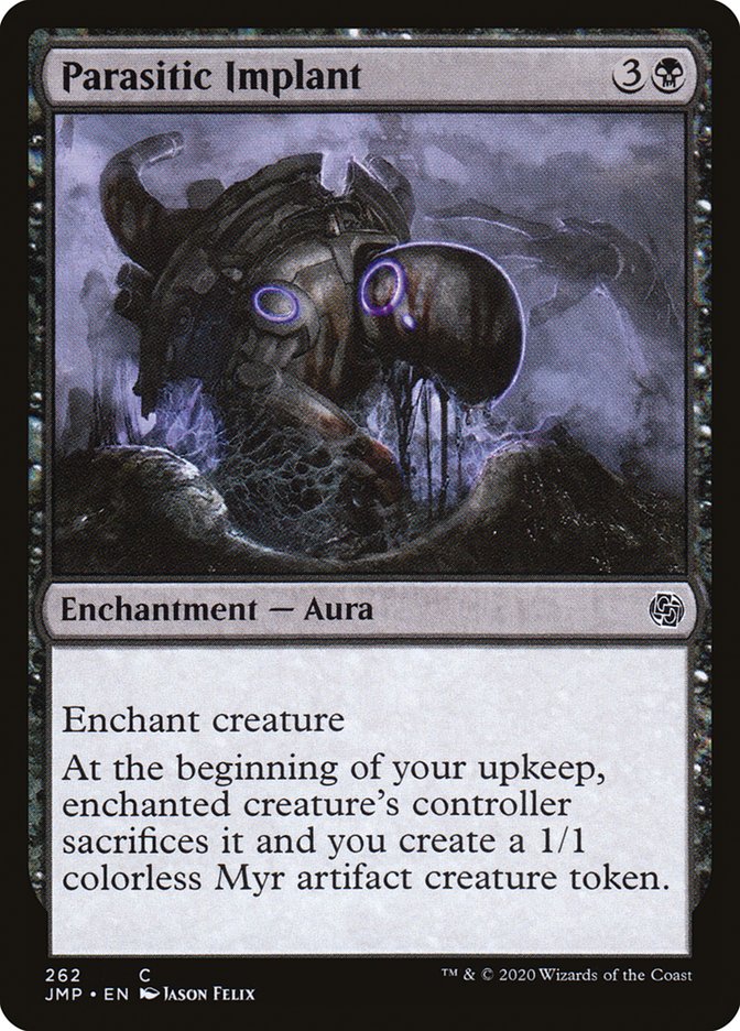 Parasitic Implant [Jumpstart] Magic: The Gathering