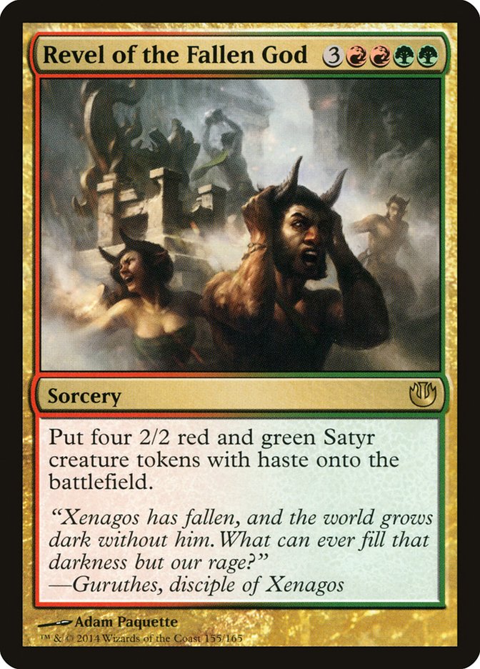 Revel of the Fallen God [Journey into Nyx] Magic: The Gathering