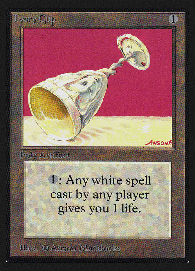 Ivory Cup [Collectors' Edition] Magic: The Gathering
