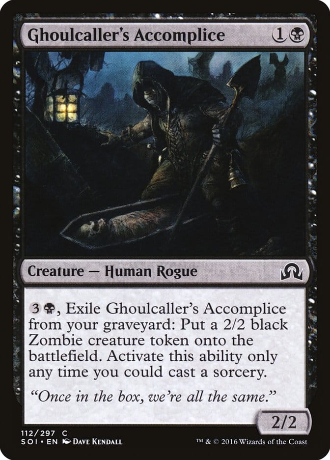 Ghoulcaller's Accomplice [Shadows over Innistrad] Magic: The Gathering