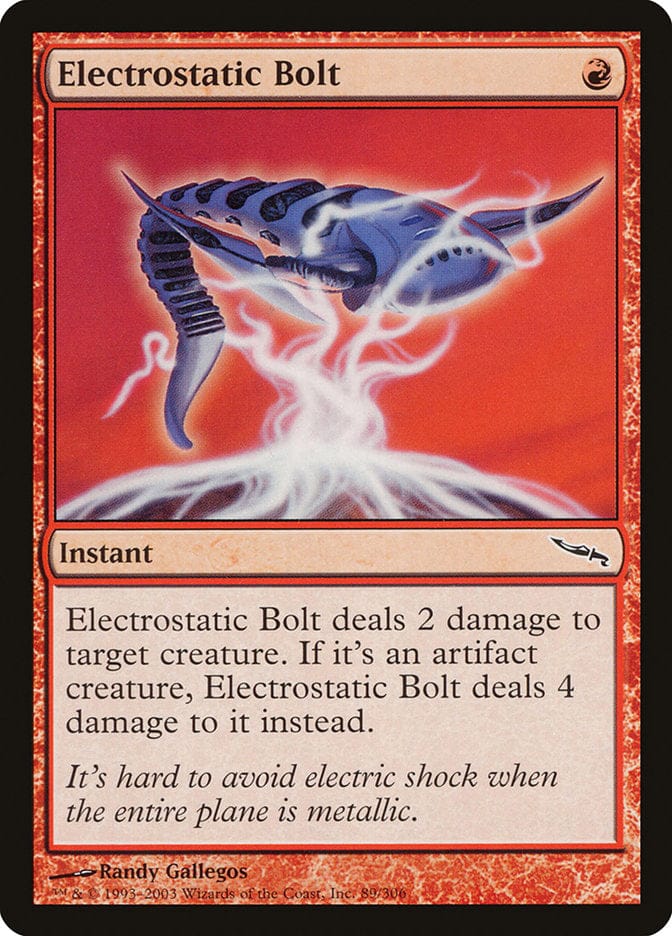 Electrostatic Bolt [Mirrodin] Magic: The Gathering