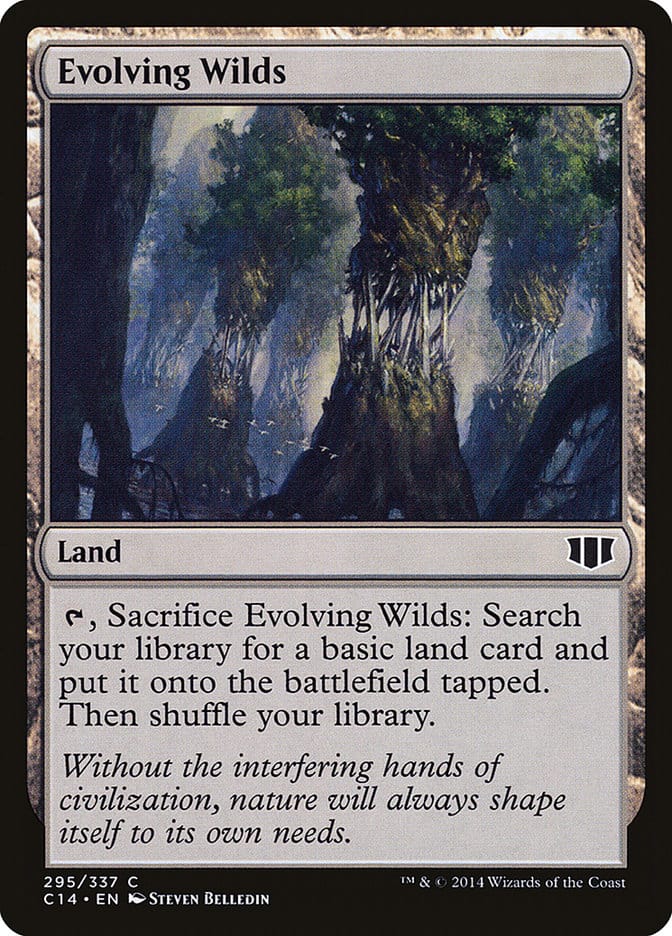 Evolving Wilds [Commander 2014] Magic: The Gathering