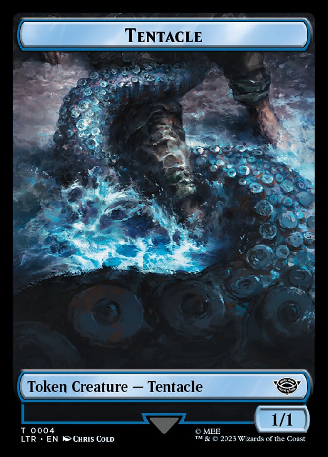 Tentacle Token [The Lord of the Rings: Tales of Middle-Earth Tokens] Magic: The Gathering