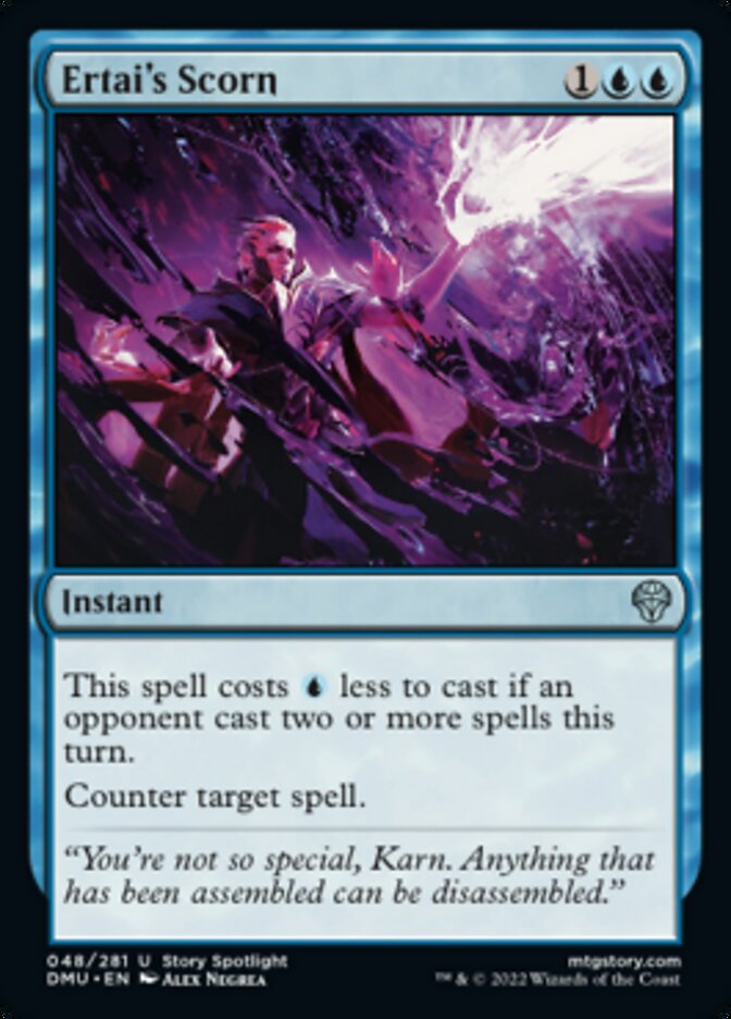 Ertai's Scorn [Dominaria United] Magic: The Gathering