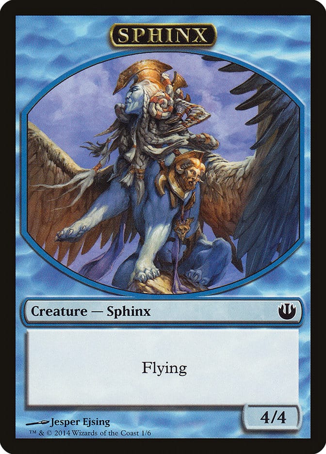 Sphinx Token [Journey into Nyx Tokens] Magic: The Gathering