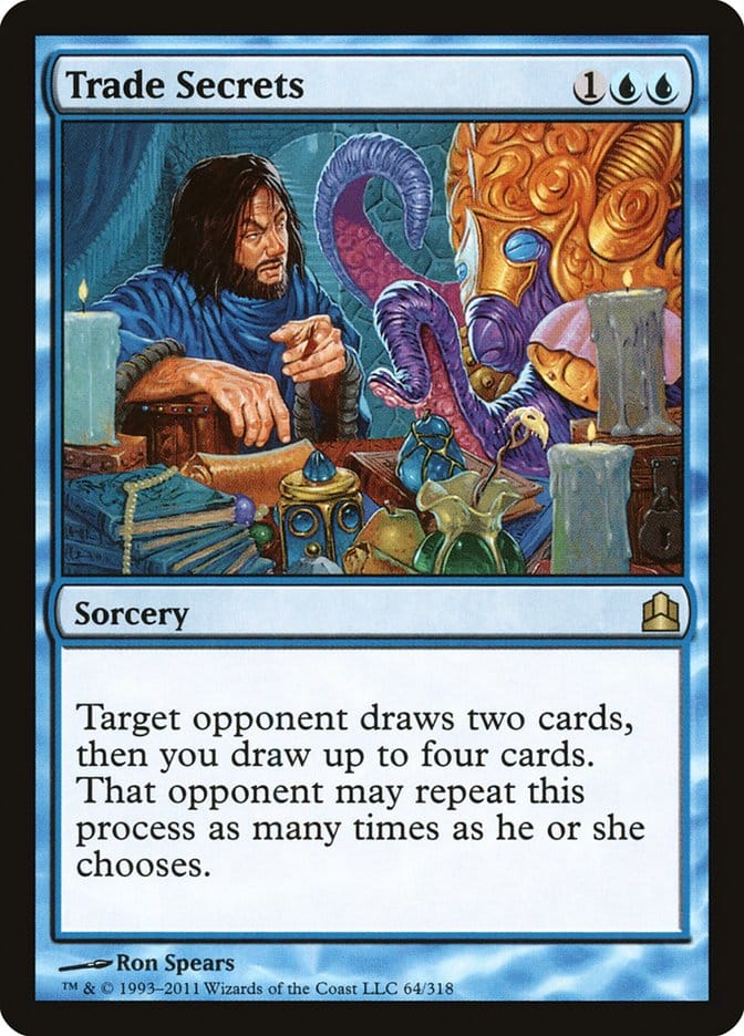 Trade Secrets [Commander 2011] Magic: The Gathering