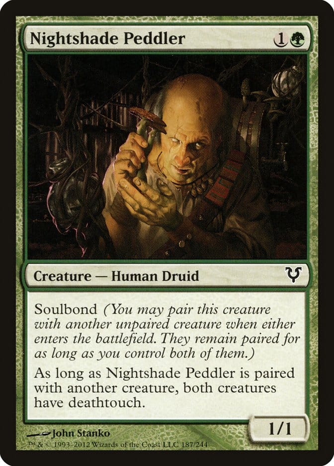 Nightshade Peddler [Avacyn Restored] Magic: The Gathering