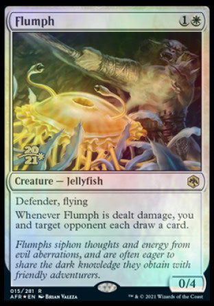 Flumph [Dungeons & Dragons: Adventures in the Forgotten Realms Prerelease Promos] Magic: The Gathering