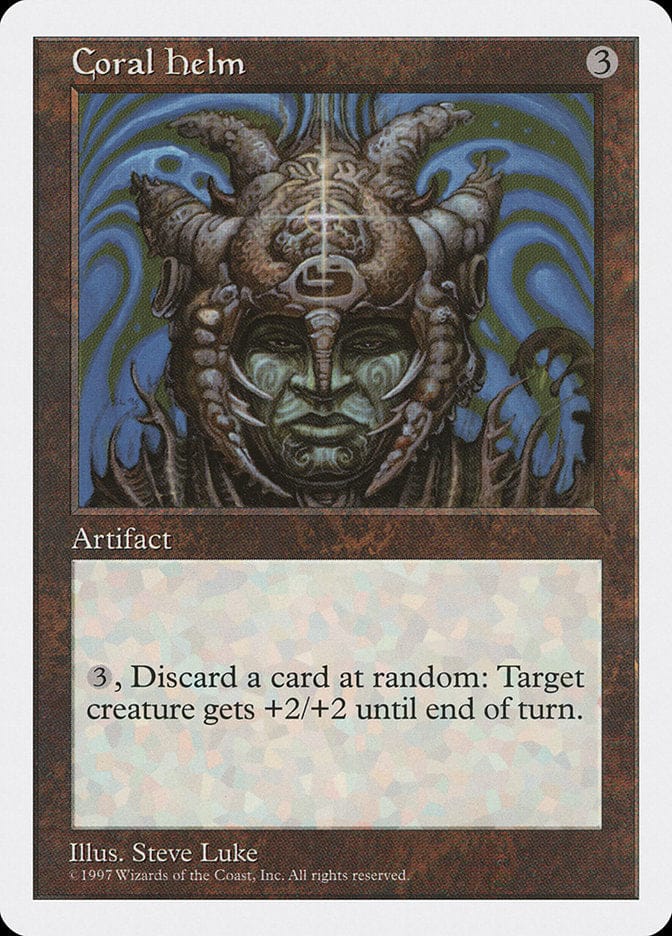Coral Helm [Fifth Edition] Magic: The Gathering