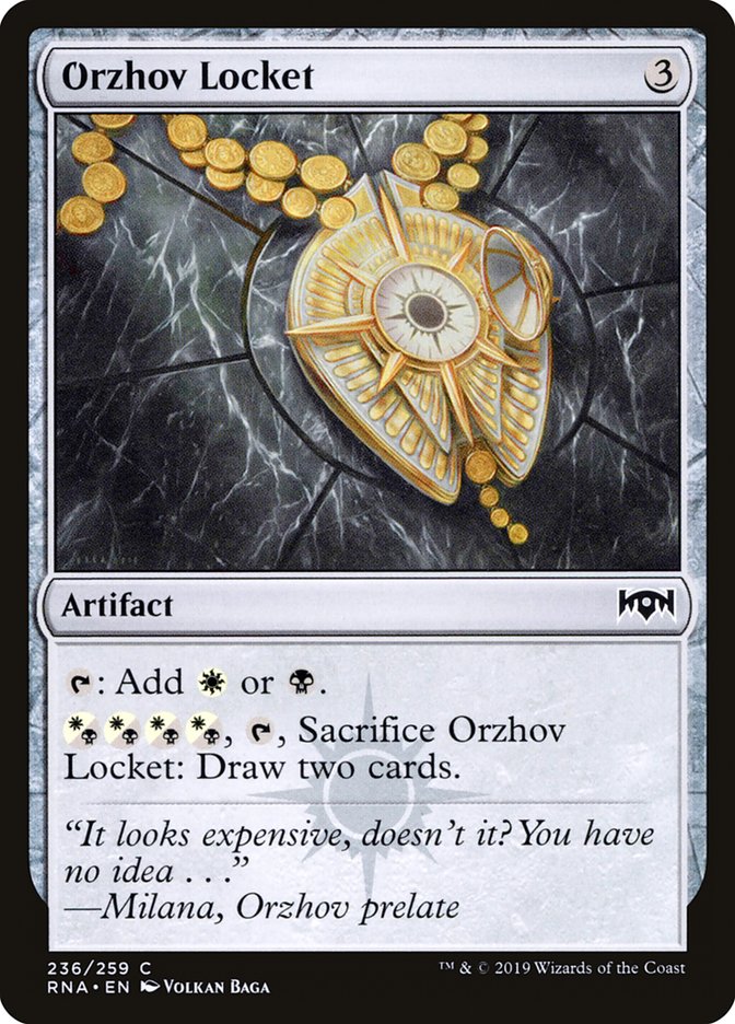 Orzhov Locket [Ravnica Allegiance] Magic: The Gathering