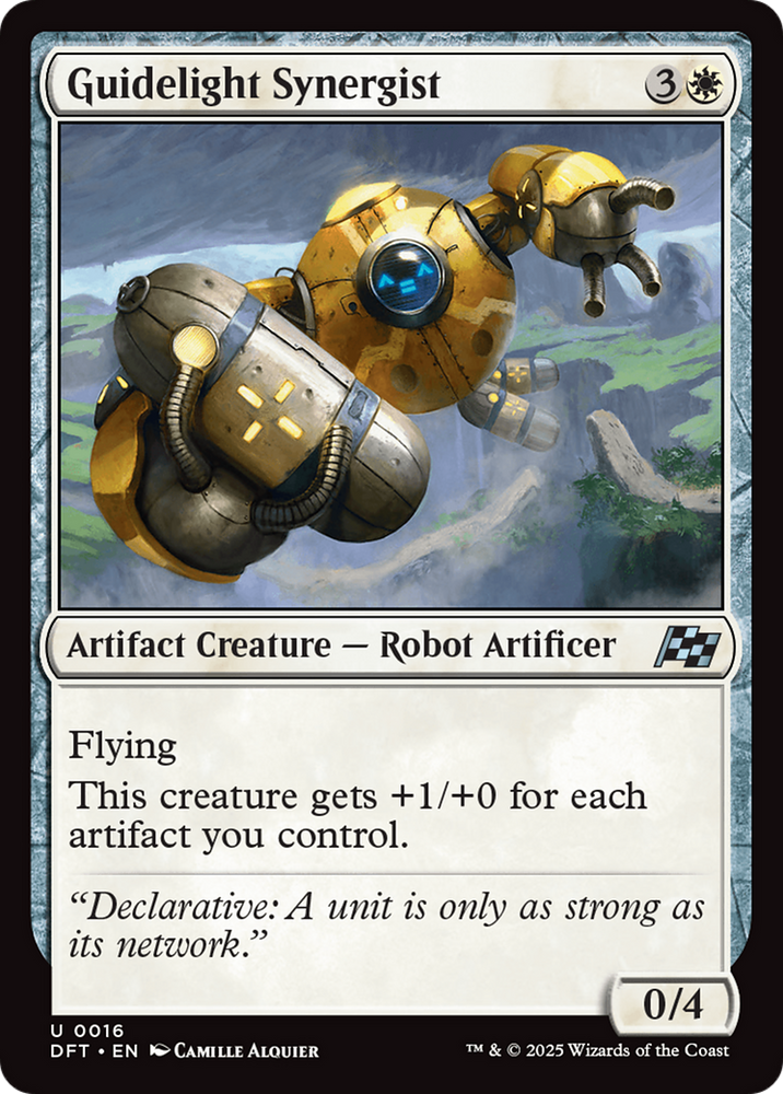 Guidelight Synergist [Aetherdrift] Magic: The Gathering