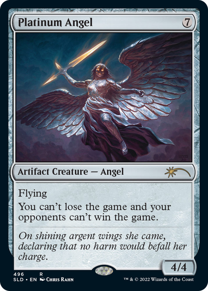 Platinum Angel [Secret Lair Drop Series] Magic: The Gathering