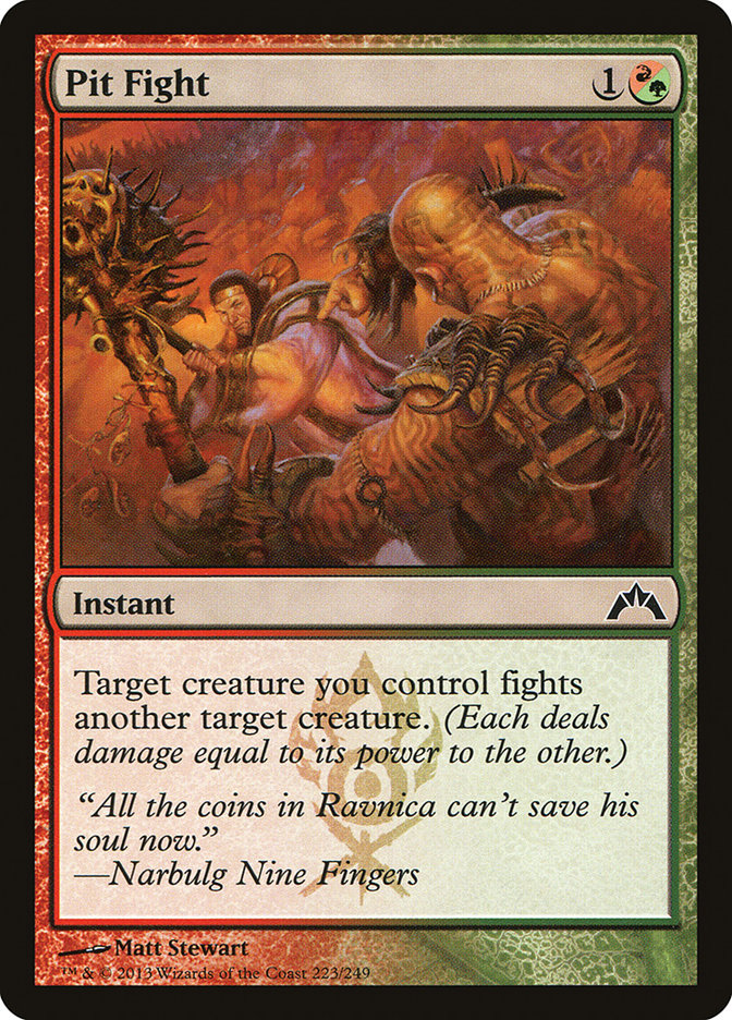 Pit Fight [Gatecrash] Magic: The Gathering