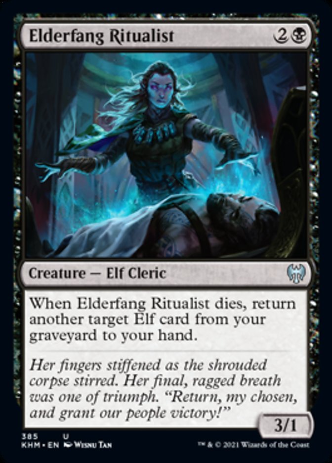Elderfang Ritualist [Kaldheim] Magic: The Gathering