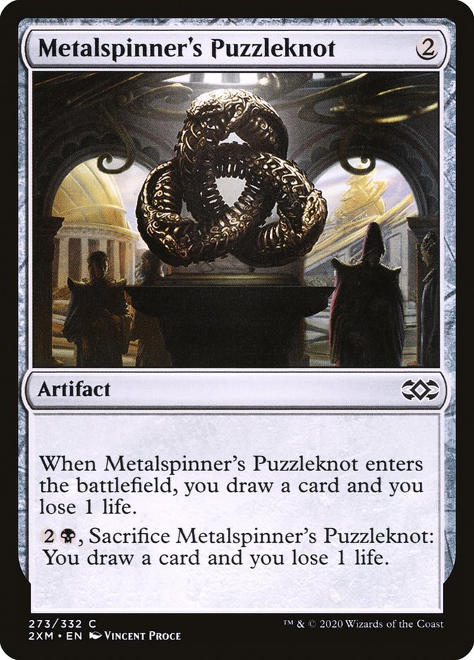 Metalspinner's Puzzleknot [Double Masters] Magic: The Gathering