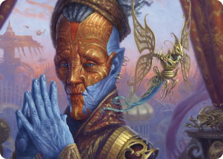 Padeem, Consul of Innovation Art Card [Commander Masters Art Series] Magic: The Gathering