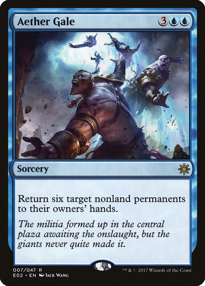 Aether Gale [Explorers of Ixalan] Magic: The Gathering