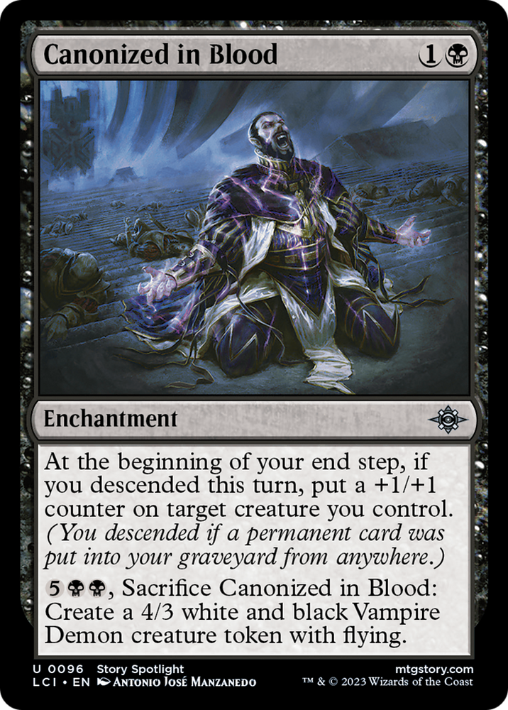 Canonized in Blood [The Lost Caverns of Ixalan] Magic: The Gathering