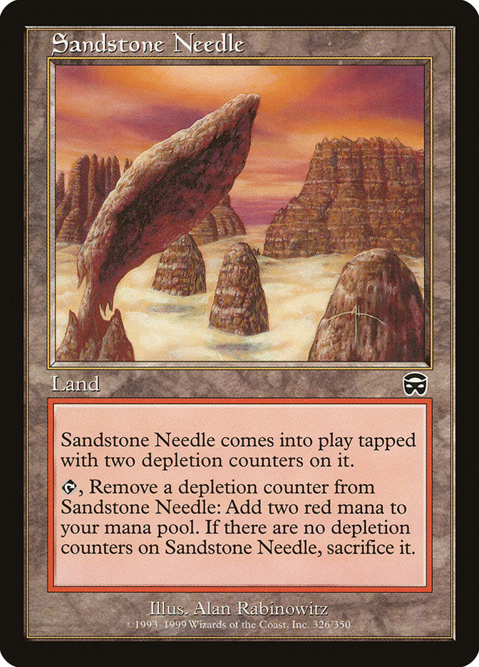 Sandstone Needle [Mercadian Masques] Magic: The Gathering