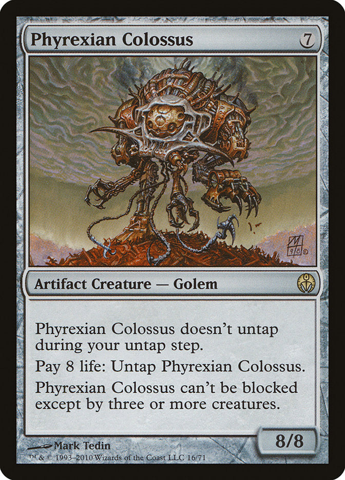 Phyrexian Colossus [Duel Decks: Phyrexia vs. the Coalition] Magic: The Gathering