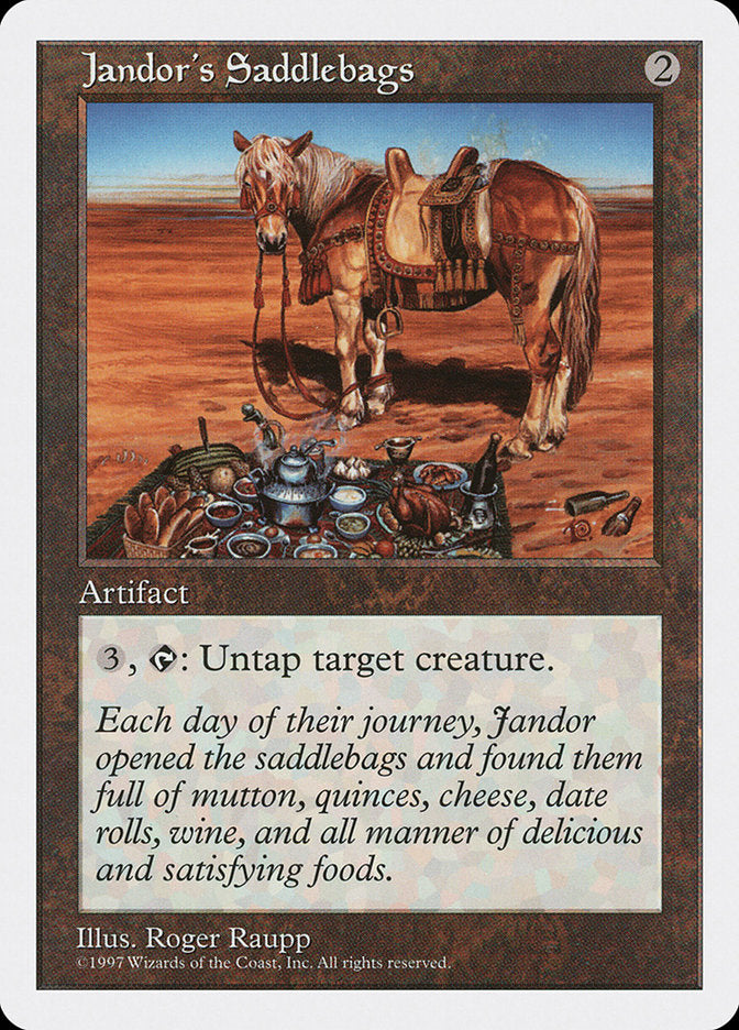 Jandor's Saddlebags [Fifth Edition] Magic: The Gathering
